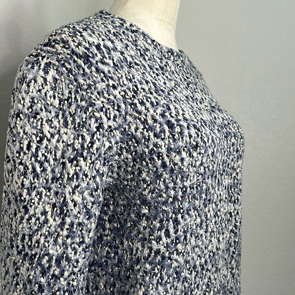 Philosophy Blue Cream Chunky Knit Super Soft Pullover (Lg) NWOT - Picture 5 of 9